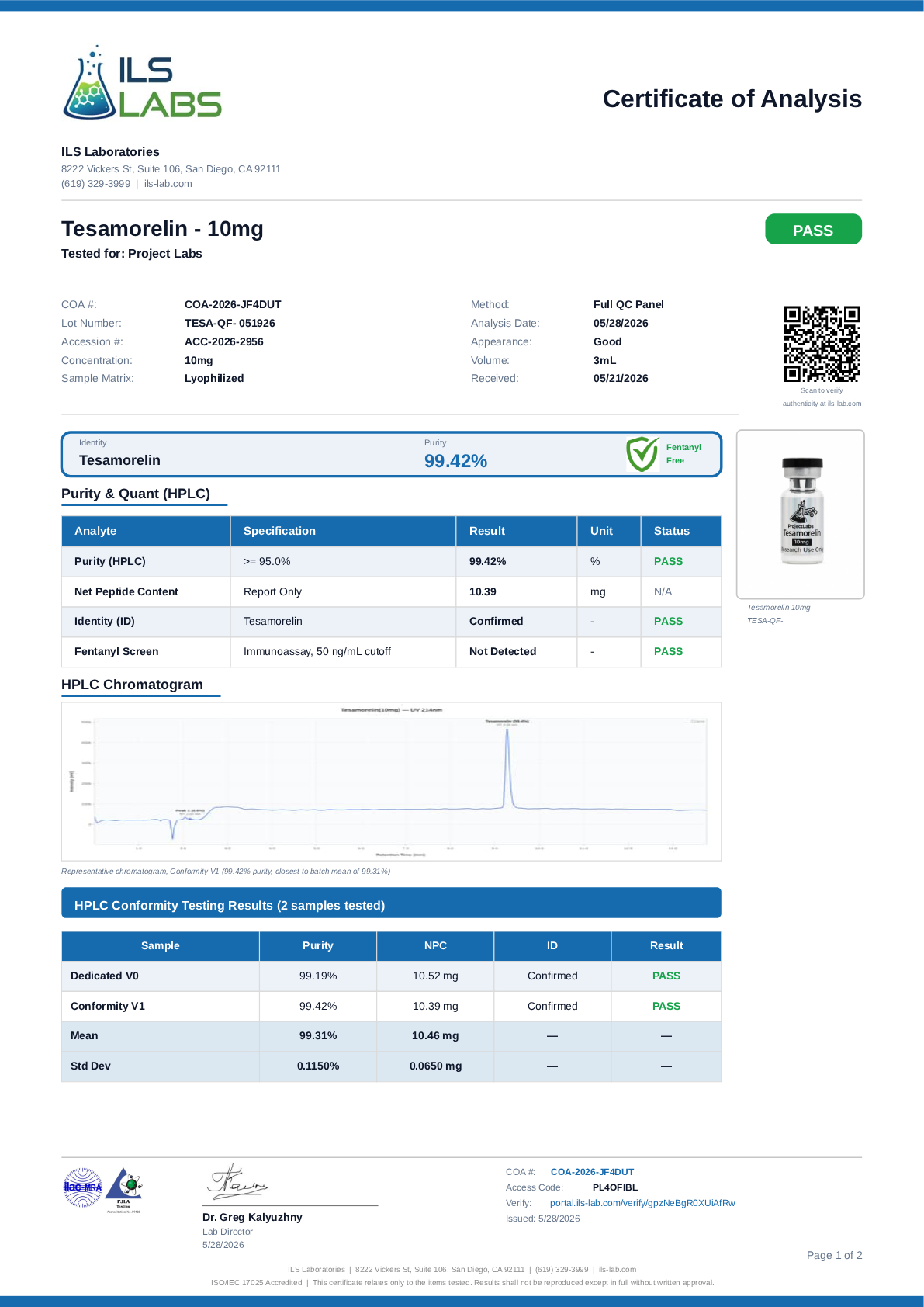 Tesa - 10mg (7x Tested)